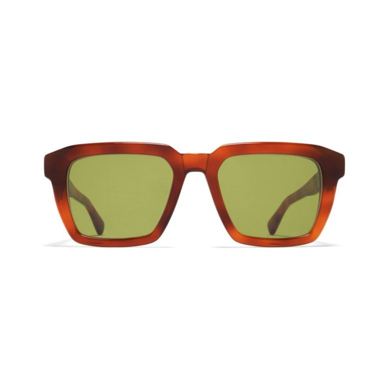 Mykita Soma Bold Tortoiseshell Acetate Sunglasses