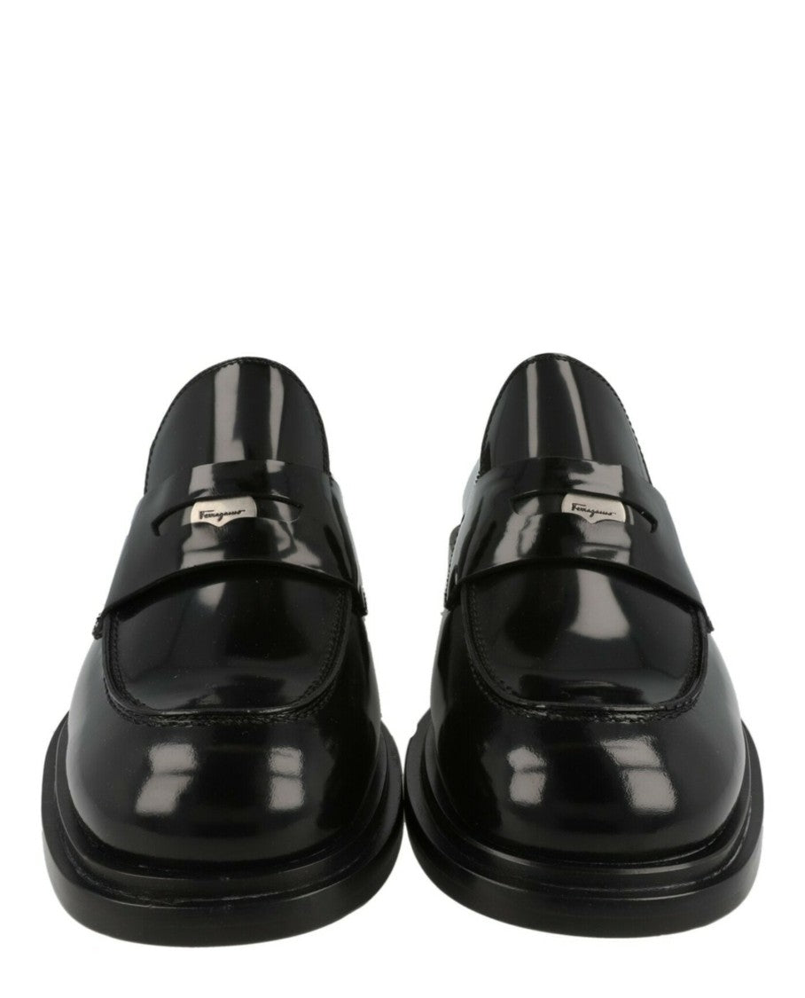 Ferragamo Nyx Patent Leather Penny Loafers