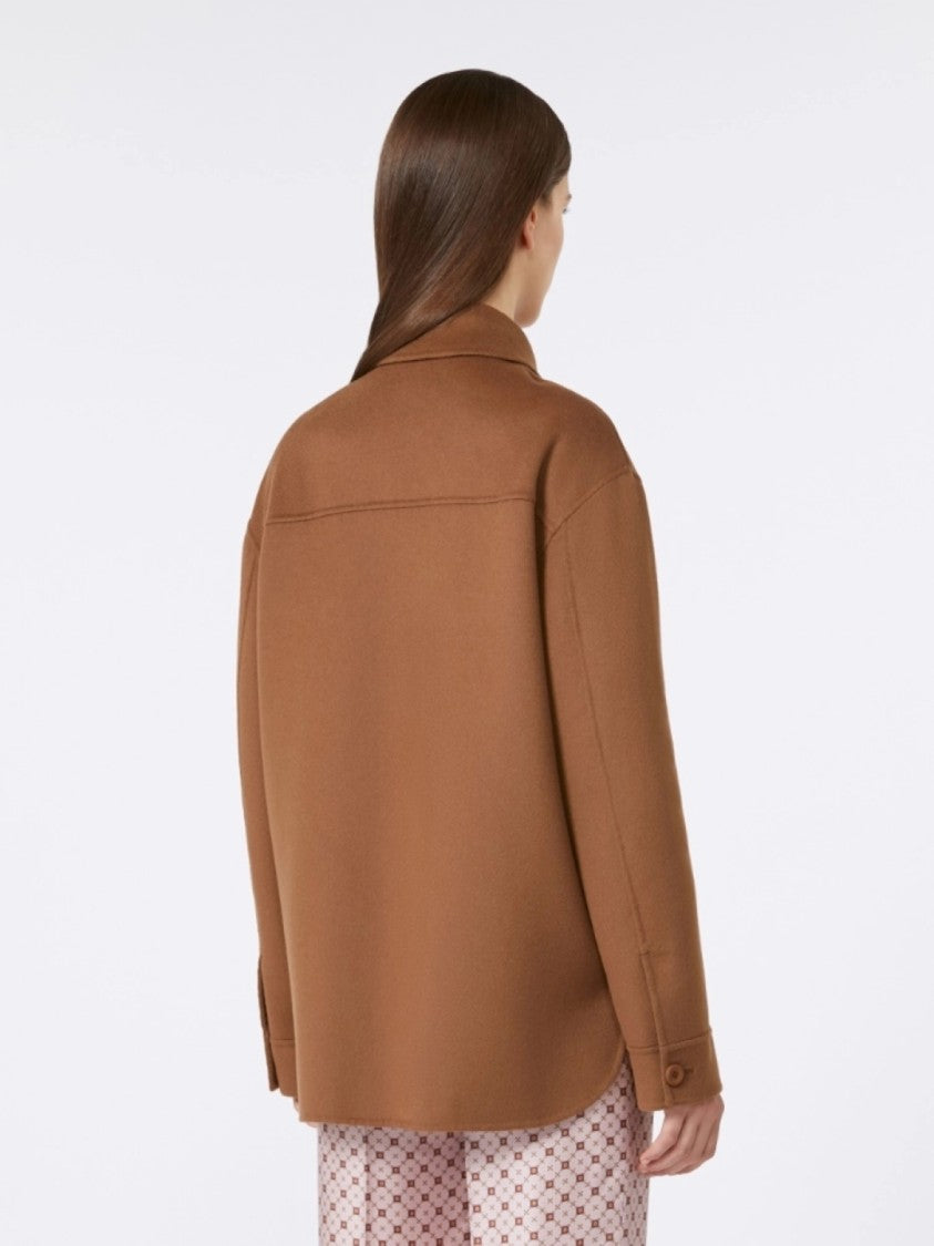 Max Mara Camel Brown Relaxed Fit Jacket