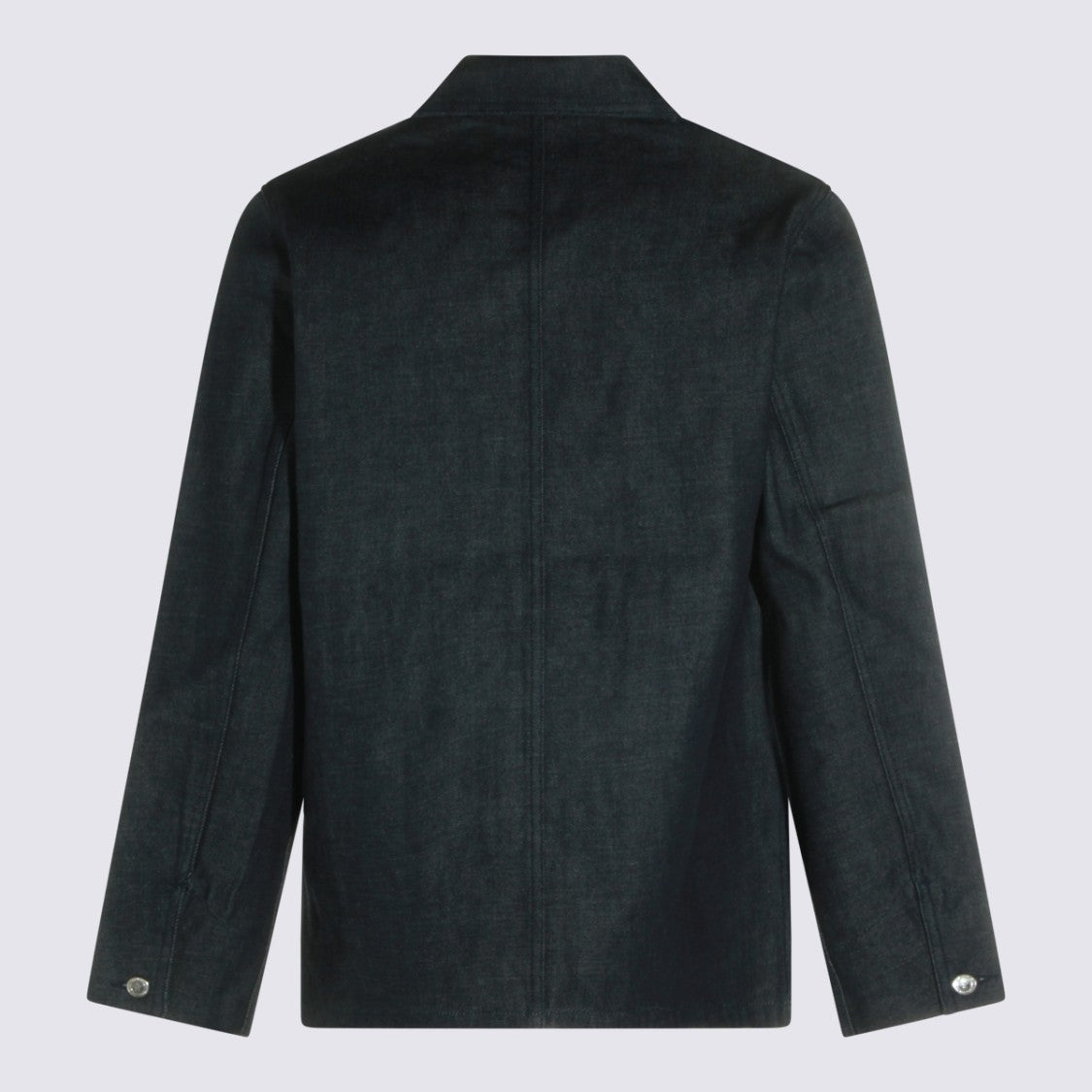 A.P.C. X Fragment Straight-Cut Jacket With Classic Collar And Metallic Accents