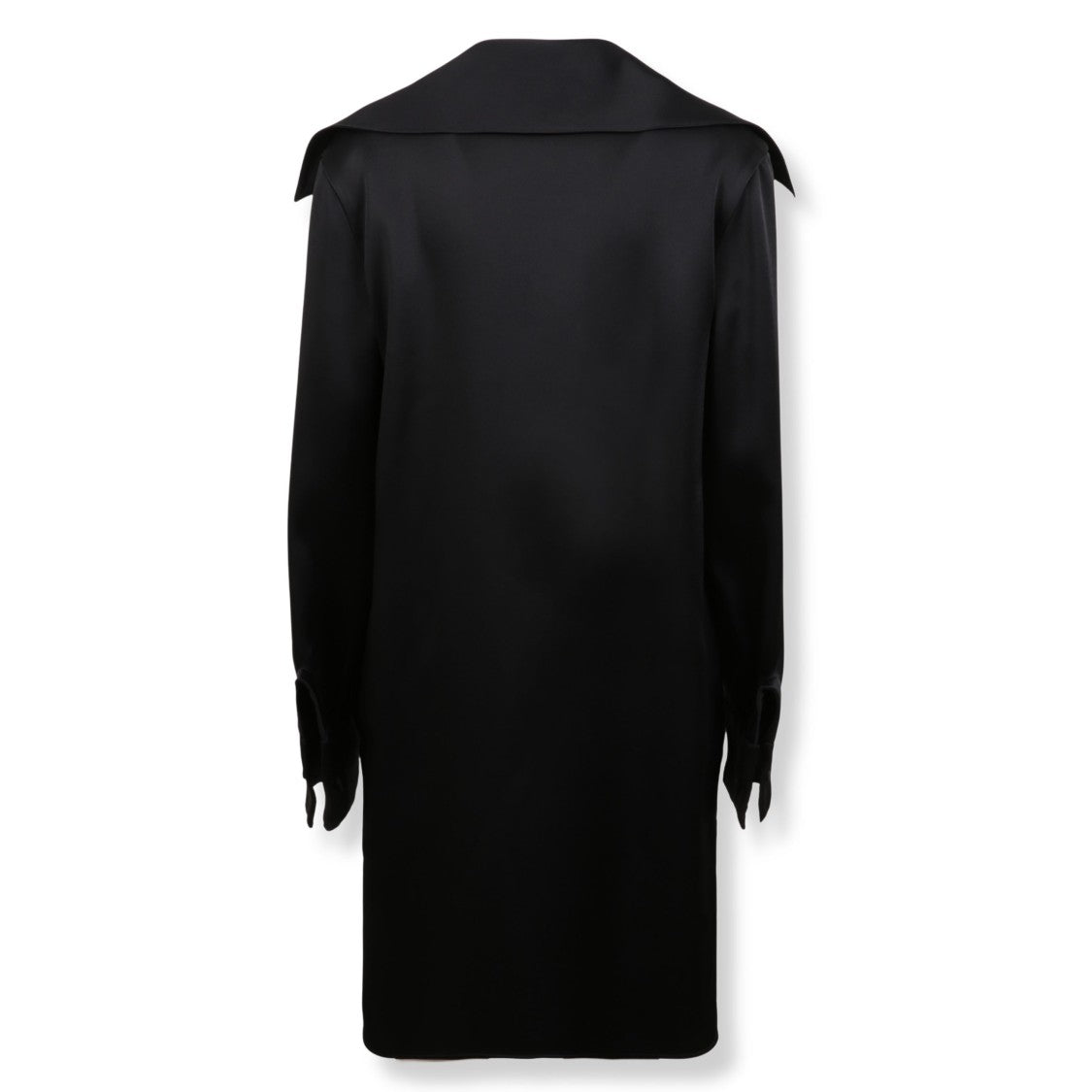 Jil Sander Straight Fit Shirt Dress With Extended Collar