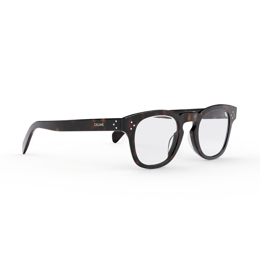 Celine 3 Dots Hd Havana-Pattern Squared Frame Sunglasses