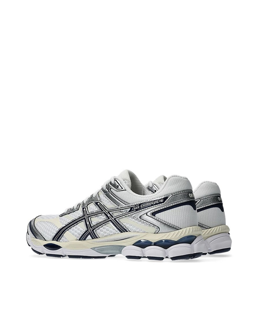 Asics Gel Cumulus 16 Sneakers In White Midnight