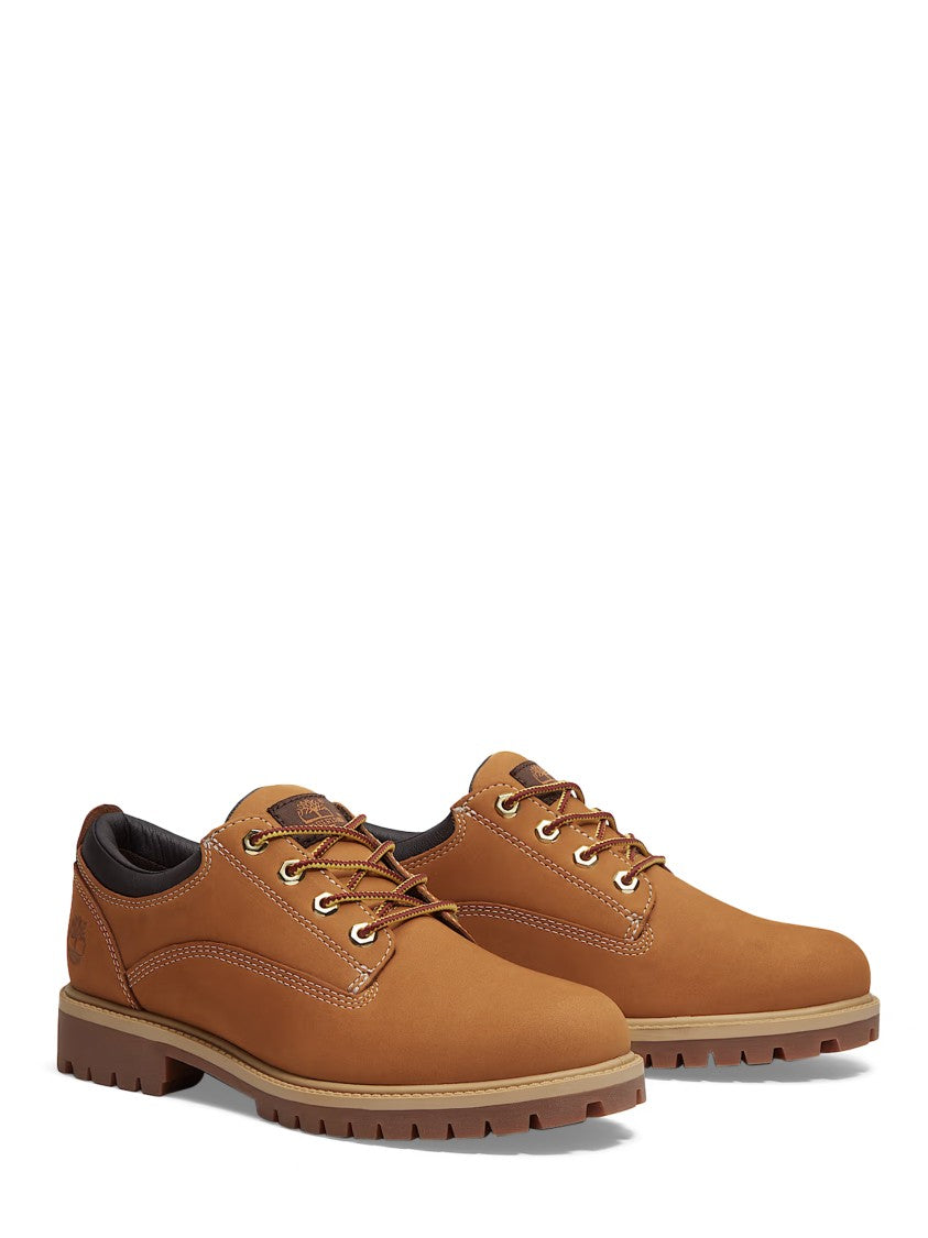 Timberland Wheat Nubuck Lace-Up Heritage Shoes