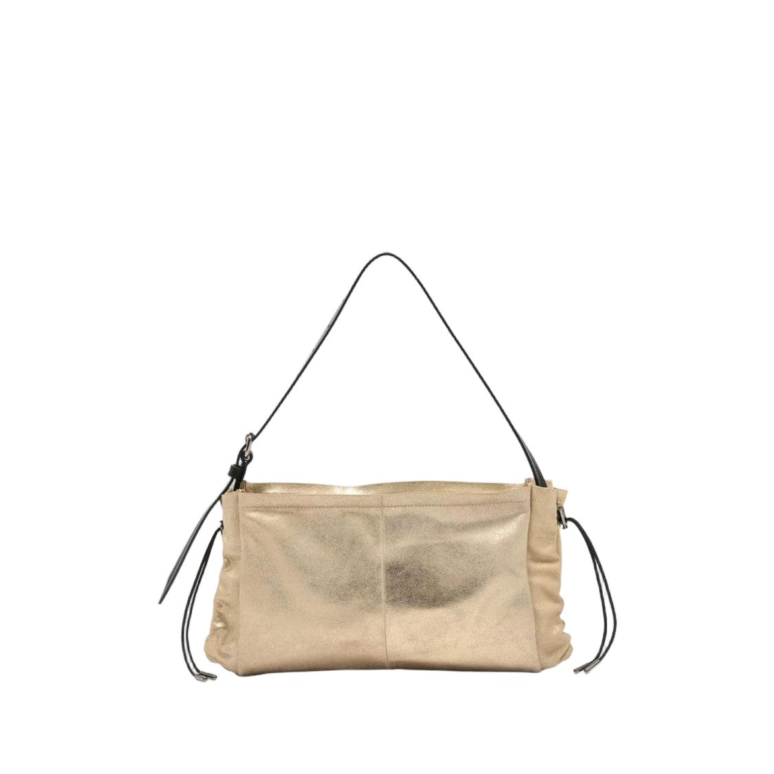 Maison Margiela Rectangular Golden Cowhide Leather Bag