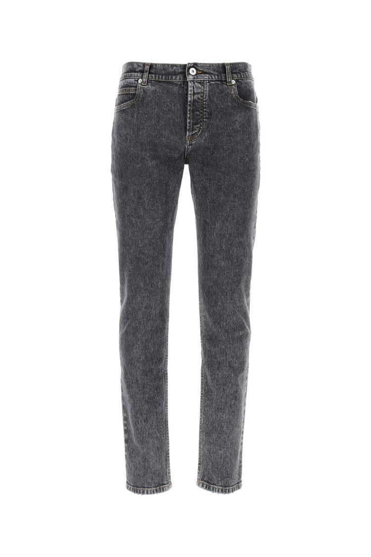 Balmain Classic Straight-Leg Denim Jeans