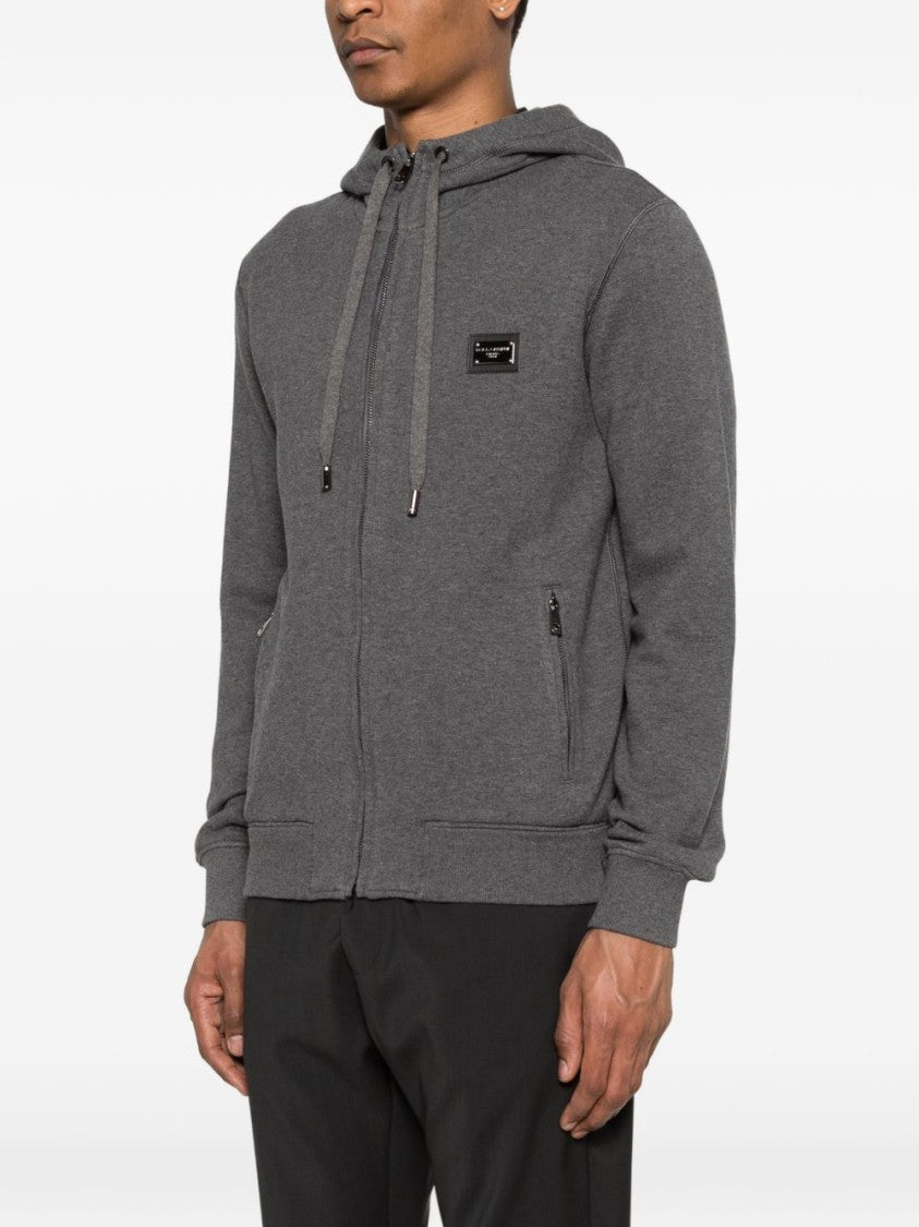 Dolce & Gabbana Full-Zip Hooded Sweatshirt