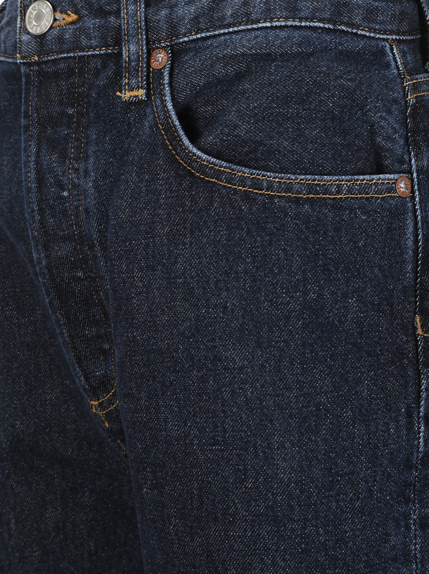 Agolde 90'S Pimch Waist Long In Polished