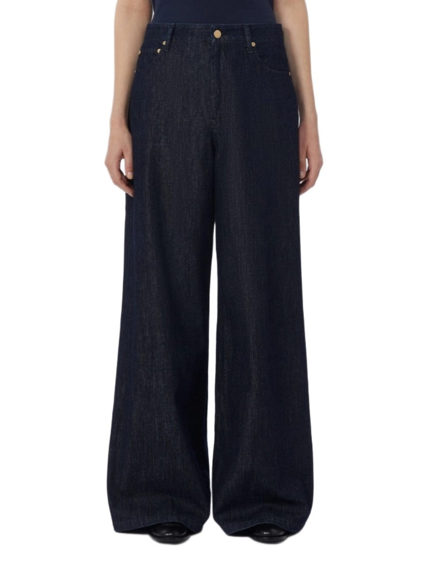 Max Mara Indigo Pure Cotton Denim Jeans
