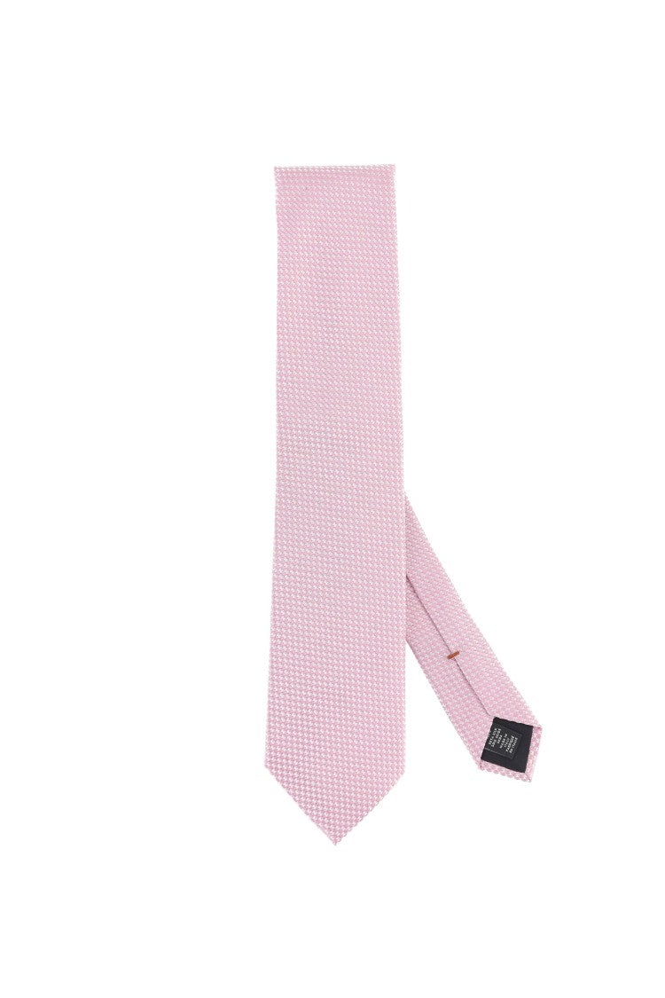 Zegna Pure Silk Textured Knit Tie