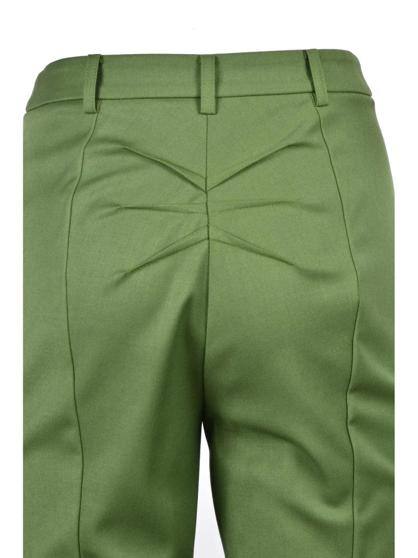 Patrizia Pepe Stretch Pants - Green