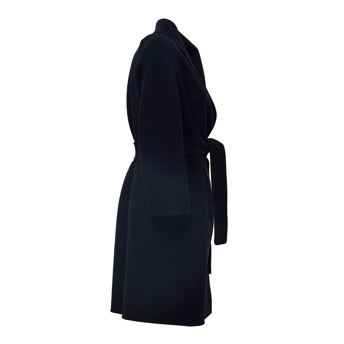 Max Mara Virgin Wool Arona Wrap Coat