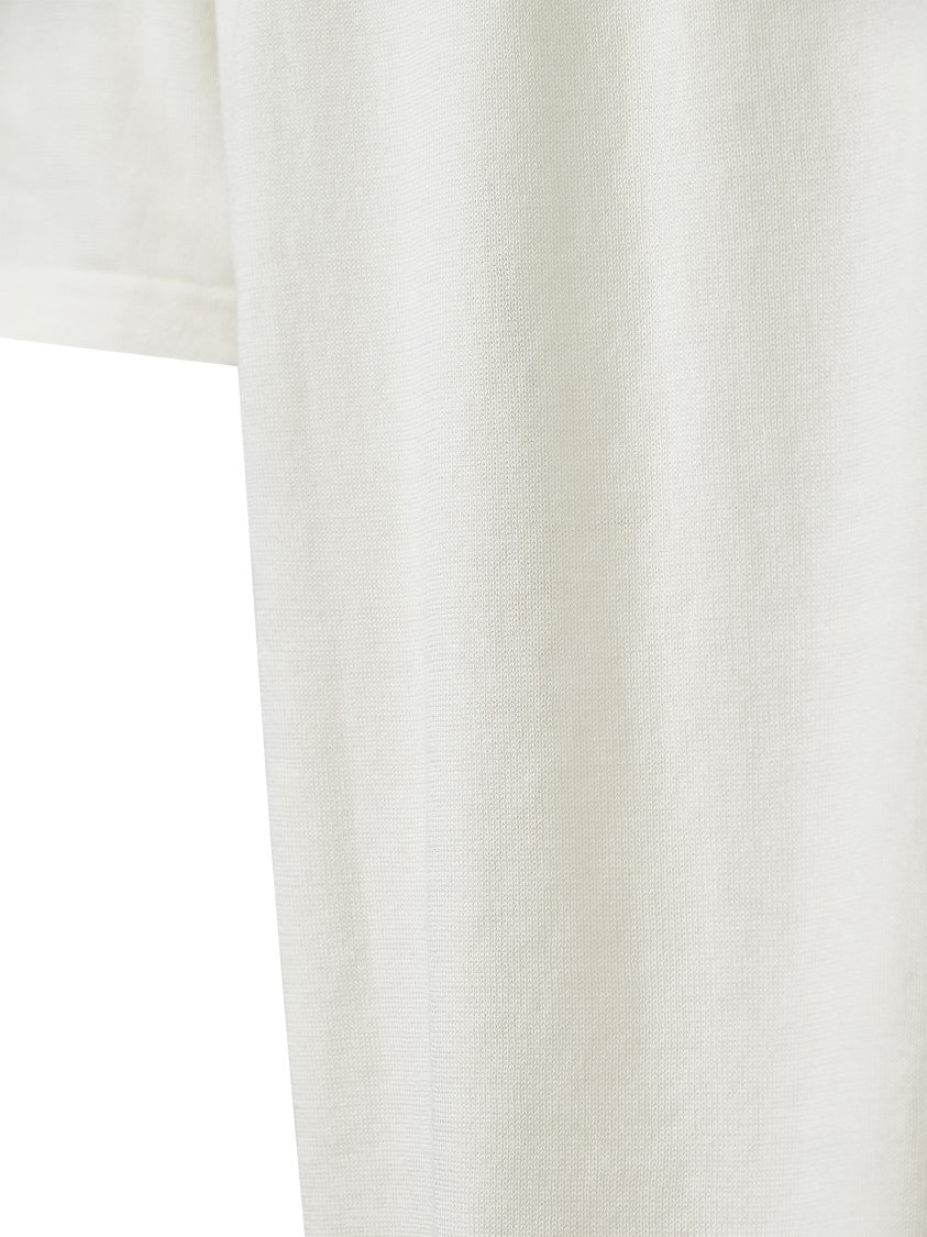 Roberto Collina Relaxed Fit White T-Shirt
