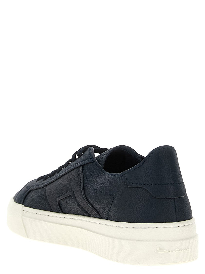 Santoni 'Double Buckle' Sneakers