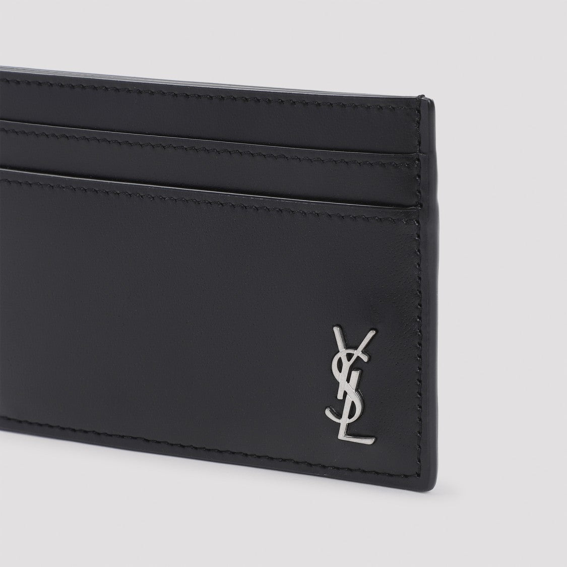 Saint Laurent Calf Leather Card Holder