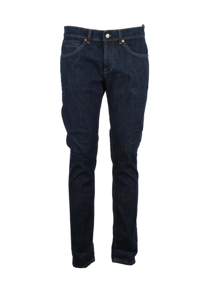 Dondup Dark Indigo George Skinny-Leg Stretch Jeans