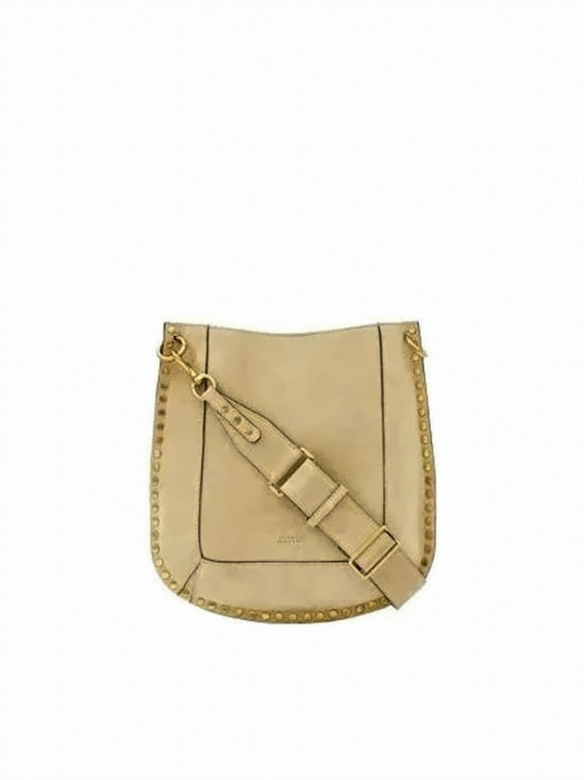 Isabel Marant Softly Curved Leather Shoulder Bag