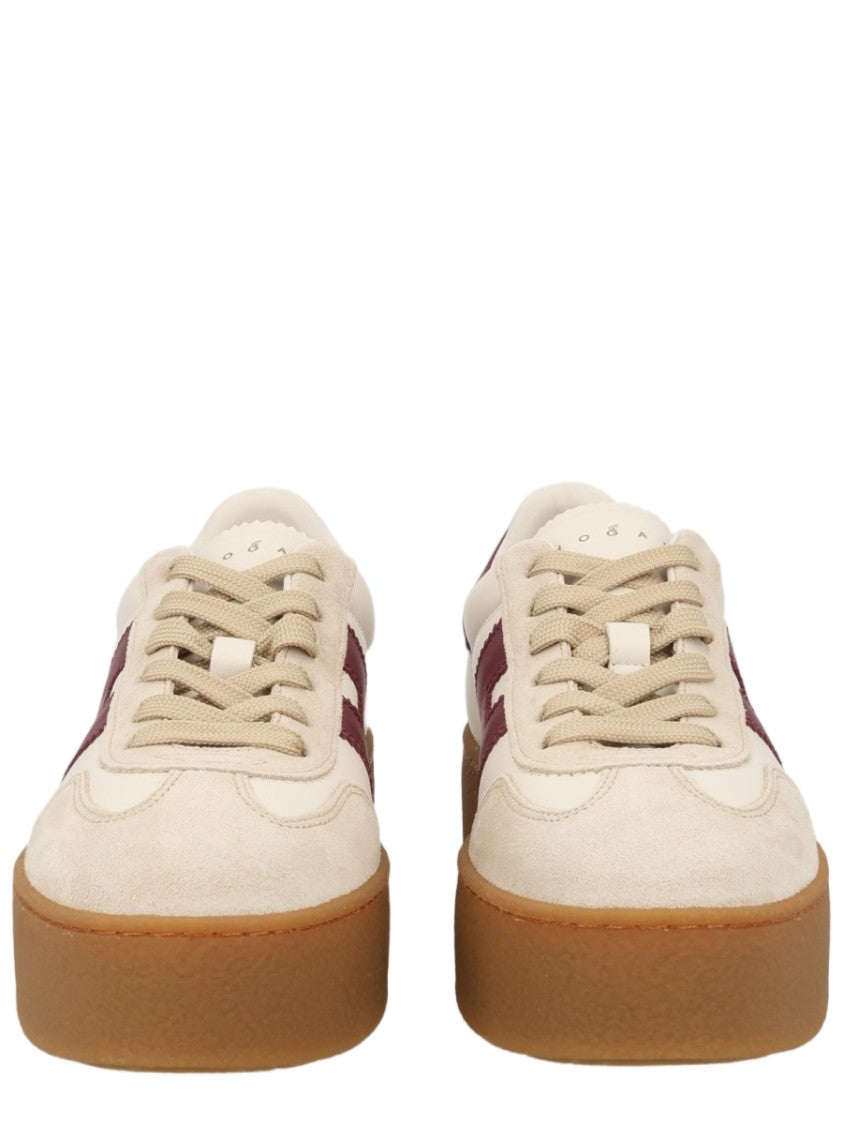 Hogan Multicolour Suede Leather Sneakers