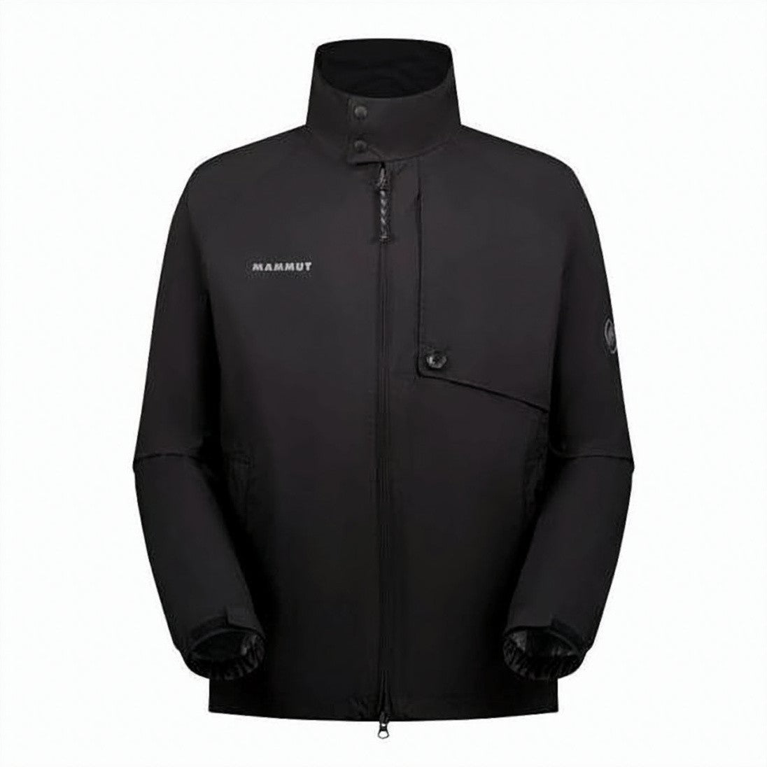 Mammut Streamlined Green Jacket With Full Zip And Hood