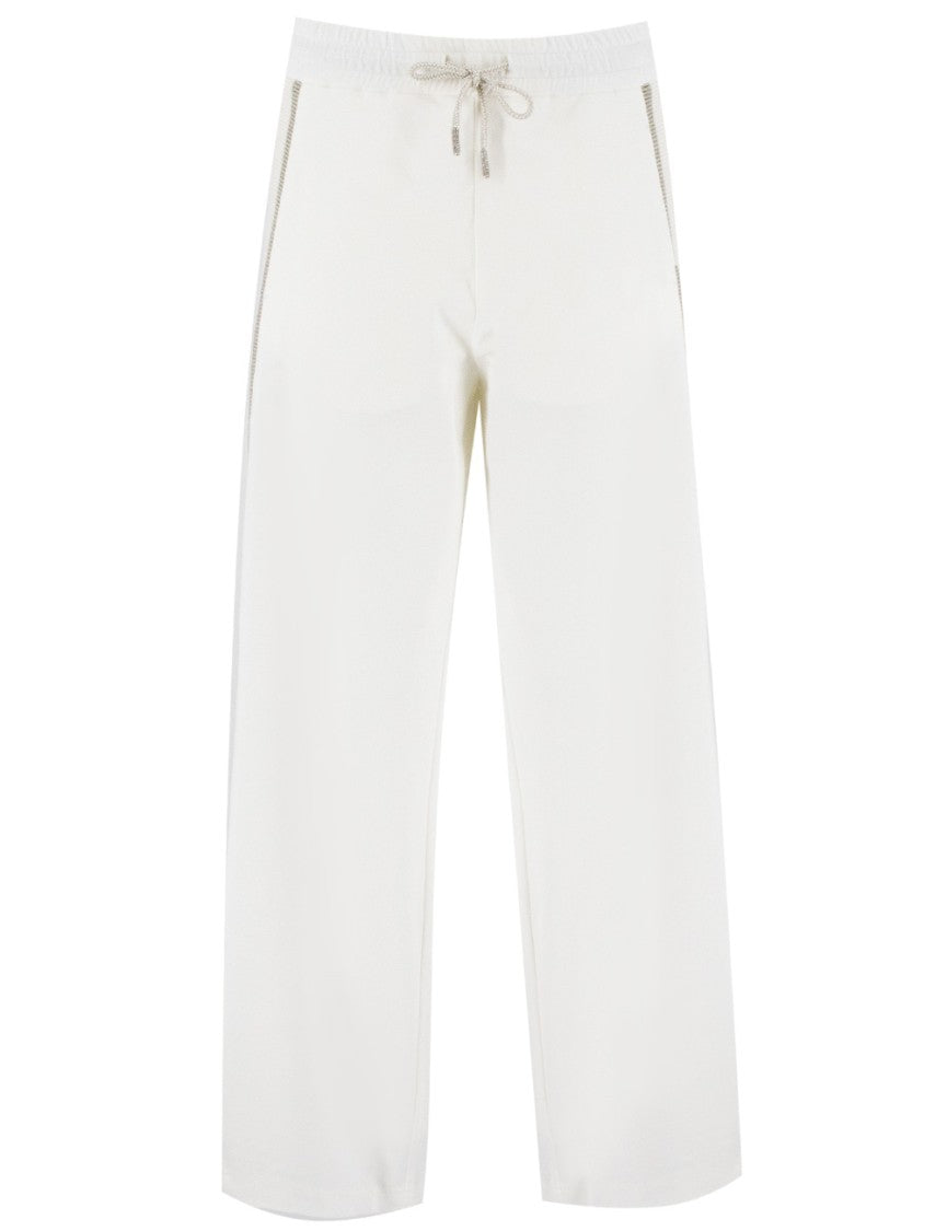 Panicale Cream Jogger Trousers
