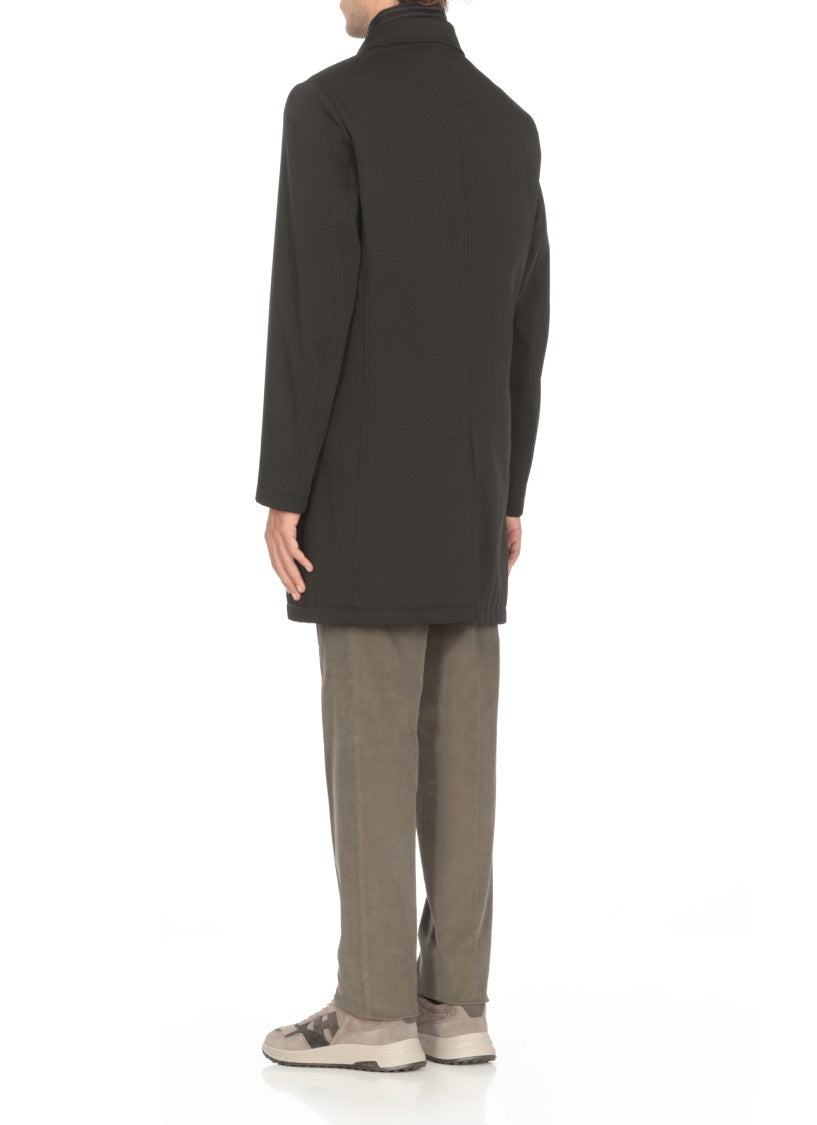 Fay Black Padded Coat