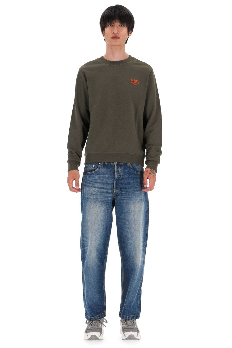 A.P.C. Rue Madame Paris Cotton Crewneck Sweatshirt