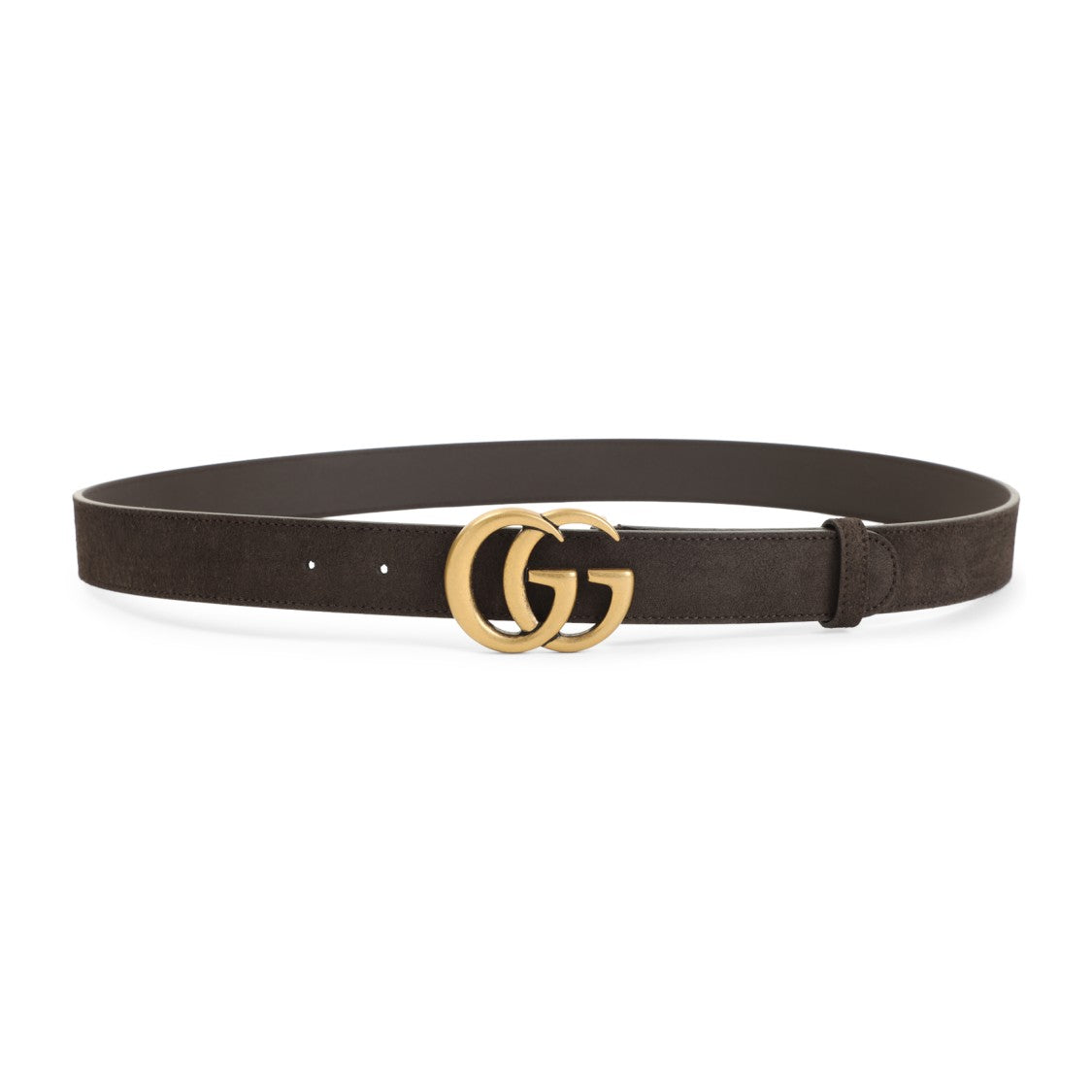 Gucci Brown Suede Calfskin Belt