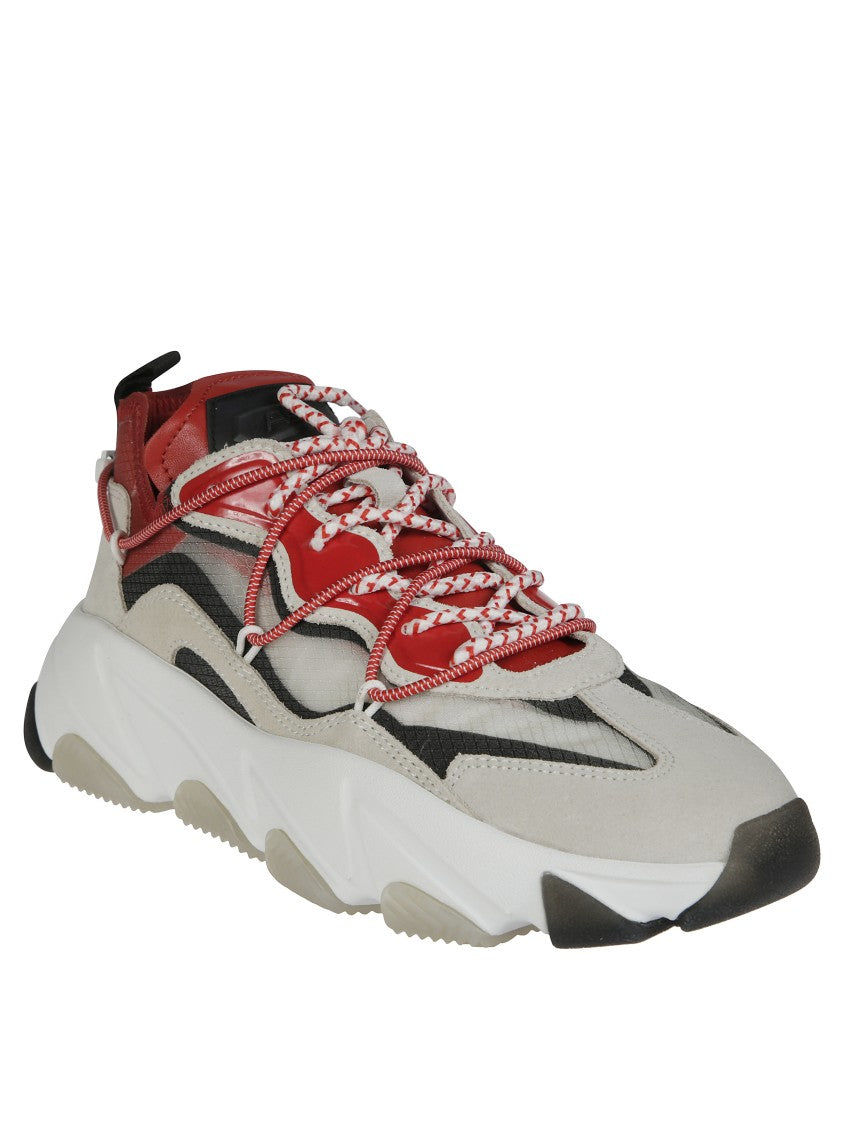 Ash Multi-Layered Chunky Sneakers With Sculpted Sole