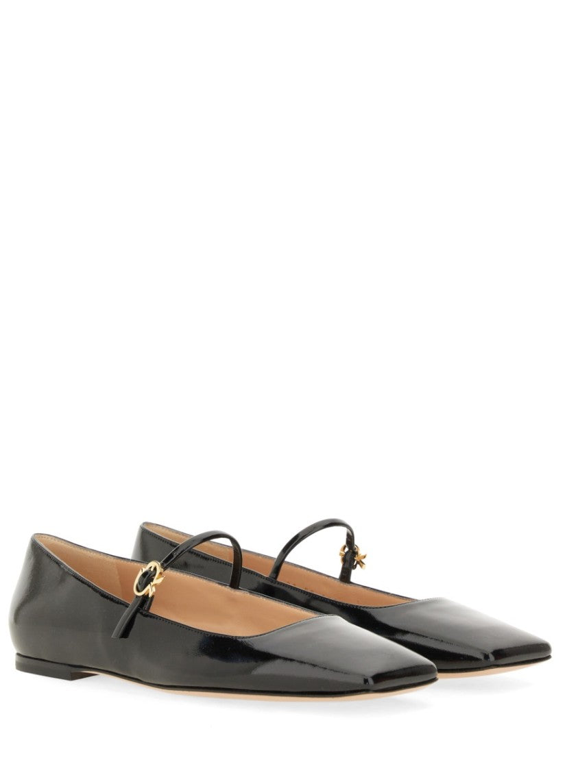 Gianvito Rossi "Christina 05" Ballerina Ballerina Flats