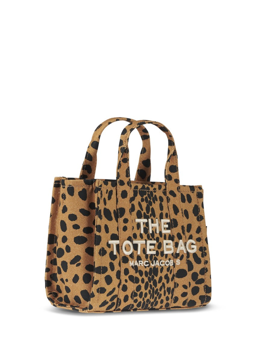 Marc Jacobs Small Tote Bag With Playful Leopard Print