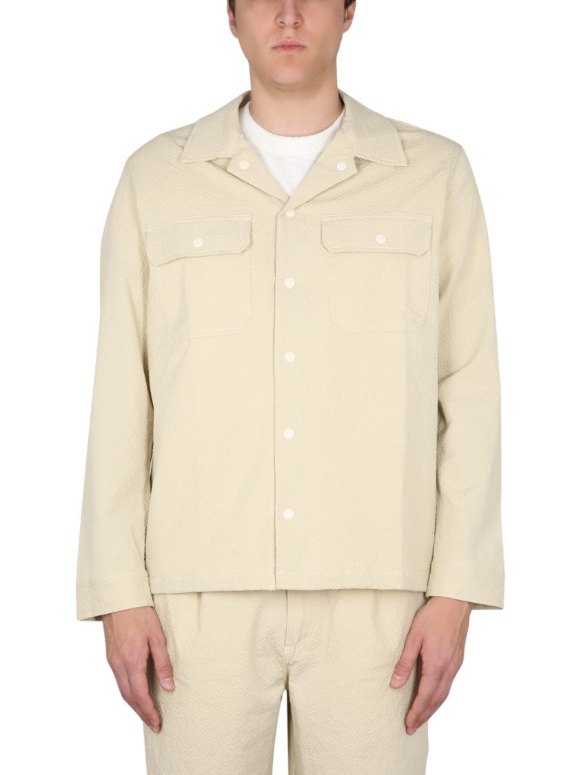 Howlin Bowling Neck Cotton Shirt