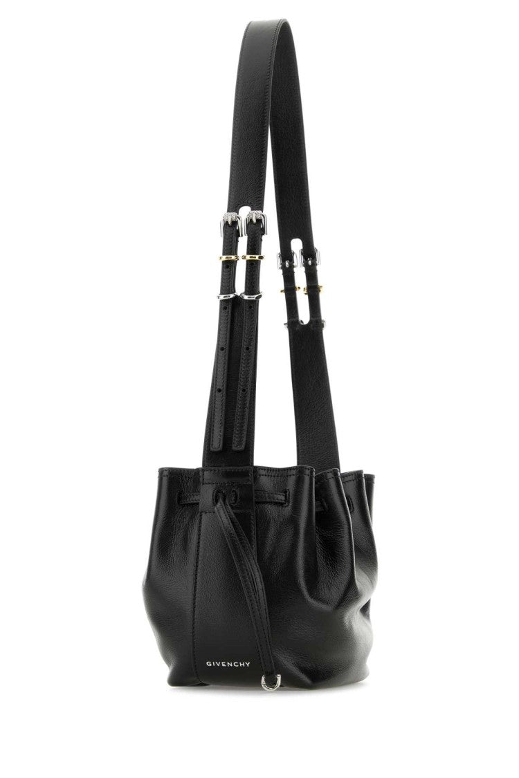 Givenchy Black Leather Small Pumpkin Crossbody Bag