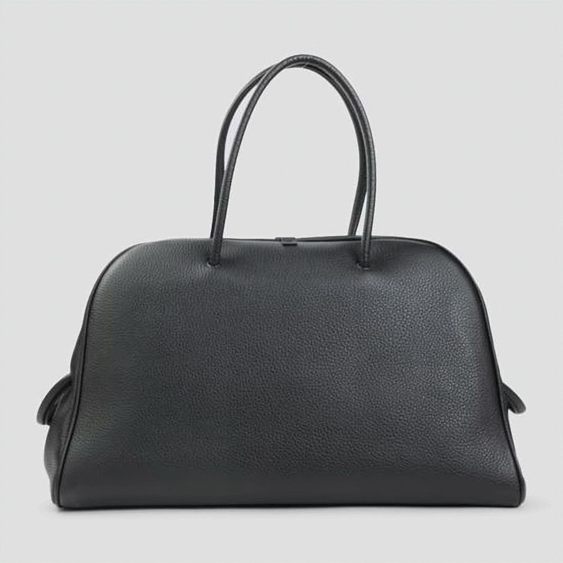 Jacquemus Textured Calf Leather Shoulder Bag With Knot Detail