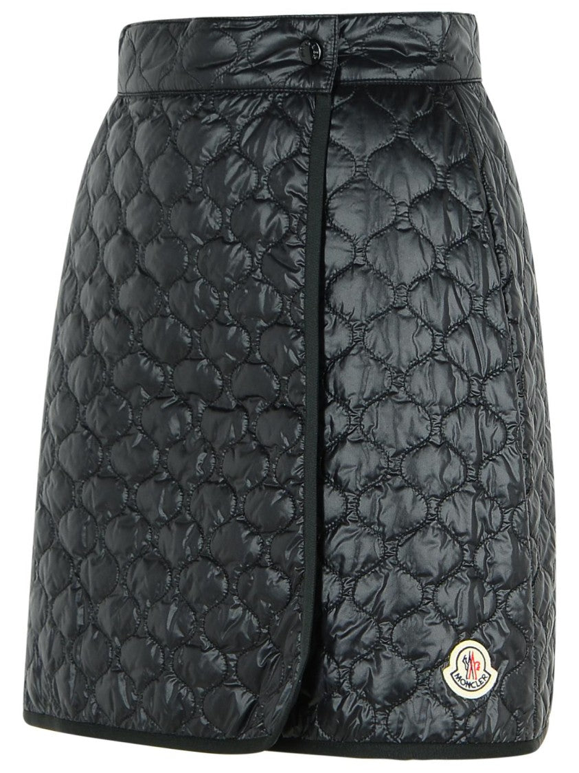 Moncler Black Polyamide Skirt