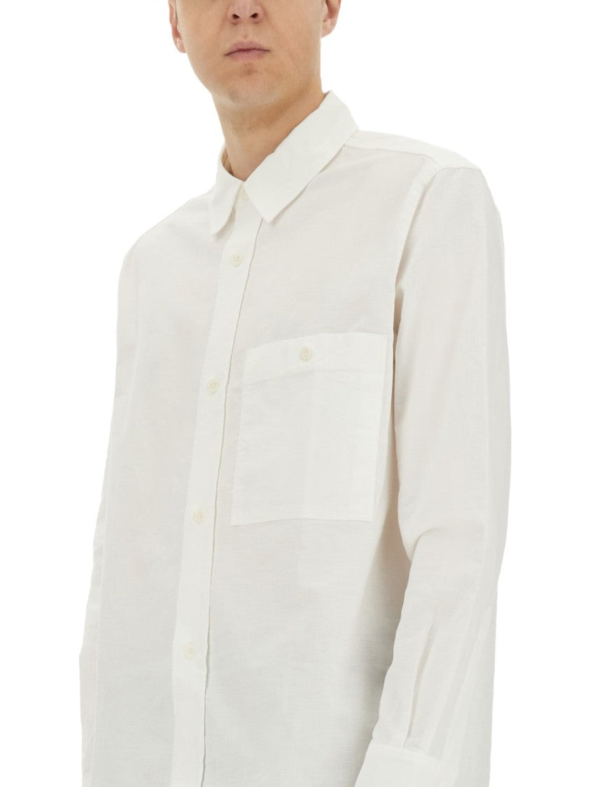 Margaret Howell White Oversize Fit Shirt
