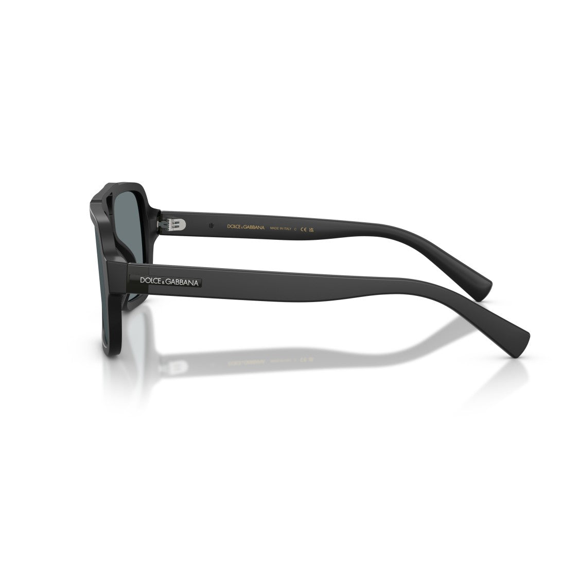 Dolce & Gabbana Black 0Dg4544 Square Double Bridge Sunglasses