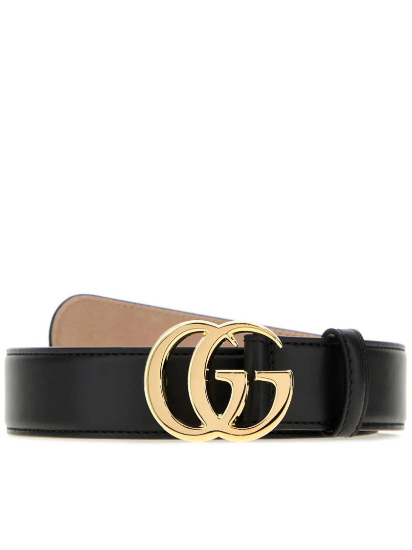 Gucci Black Belt W.30 Leather Accessory
