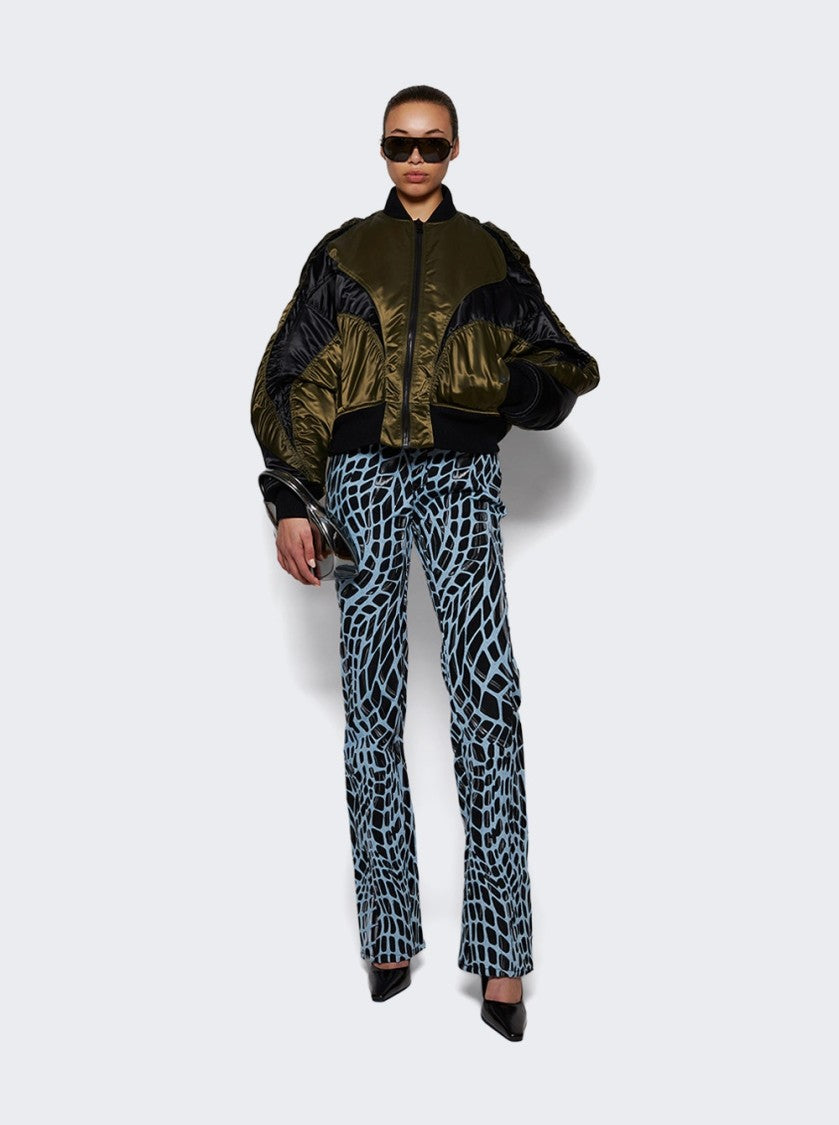 Mugler Shiny Bomber Jacket