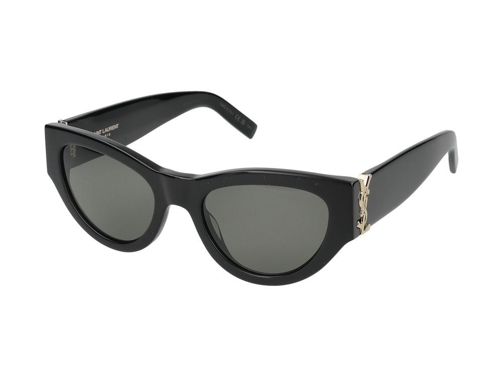 Saint Laurent Sl M94 001 Black Black Grey 53/20/145 Sunglasses