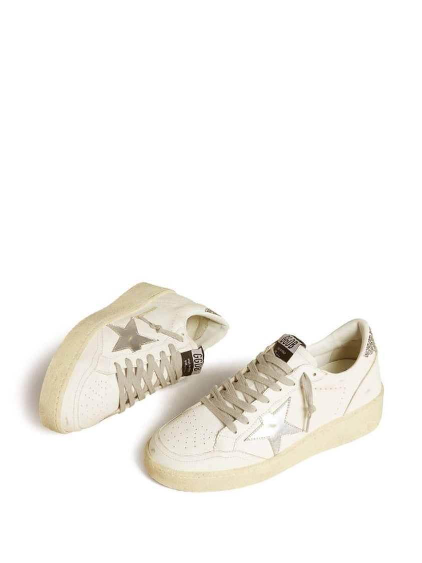 Golden Goose Textured Leather Sneakers