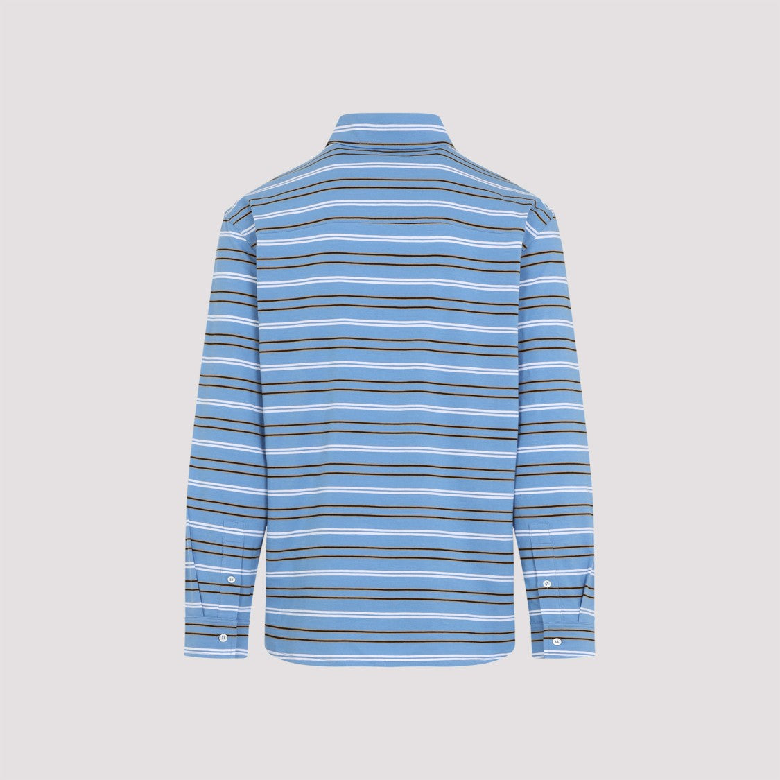 Marni Classic Blue Striped Button-Down Marni T-Shirt