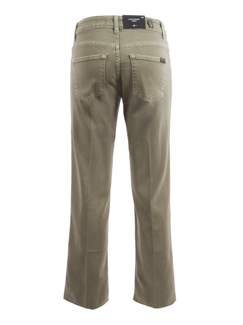 7 For All Mankind Calie Straight Ankle Jeans