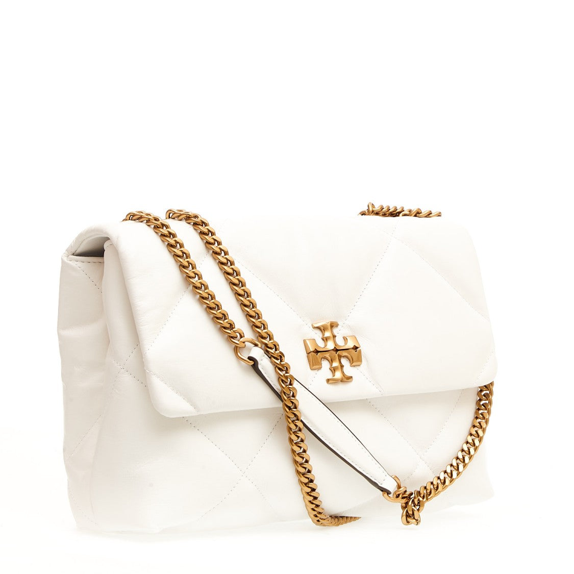 Tory Burch White Convertible Shoulder Bag