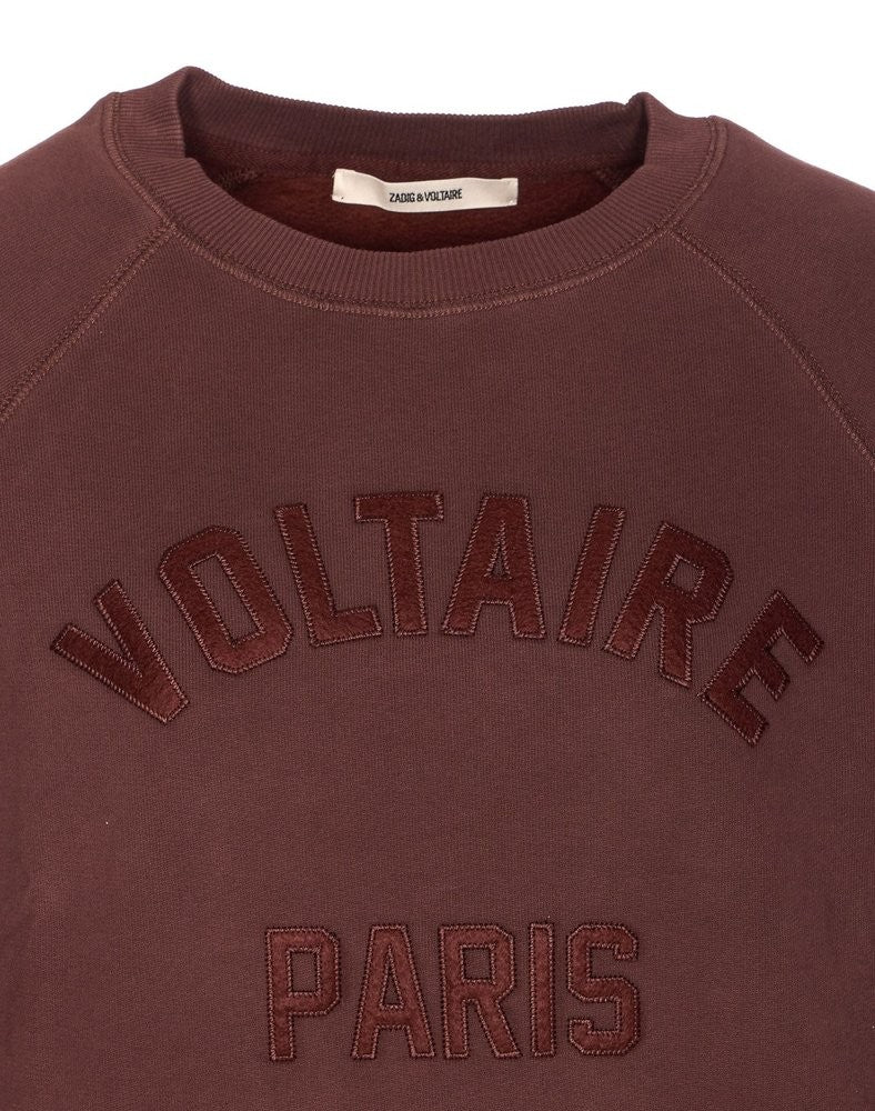 Zadig & Voltaire Upper Mo Voltaire Paris Crew Neck Sweatshirt