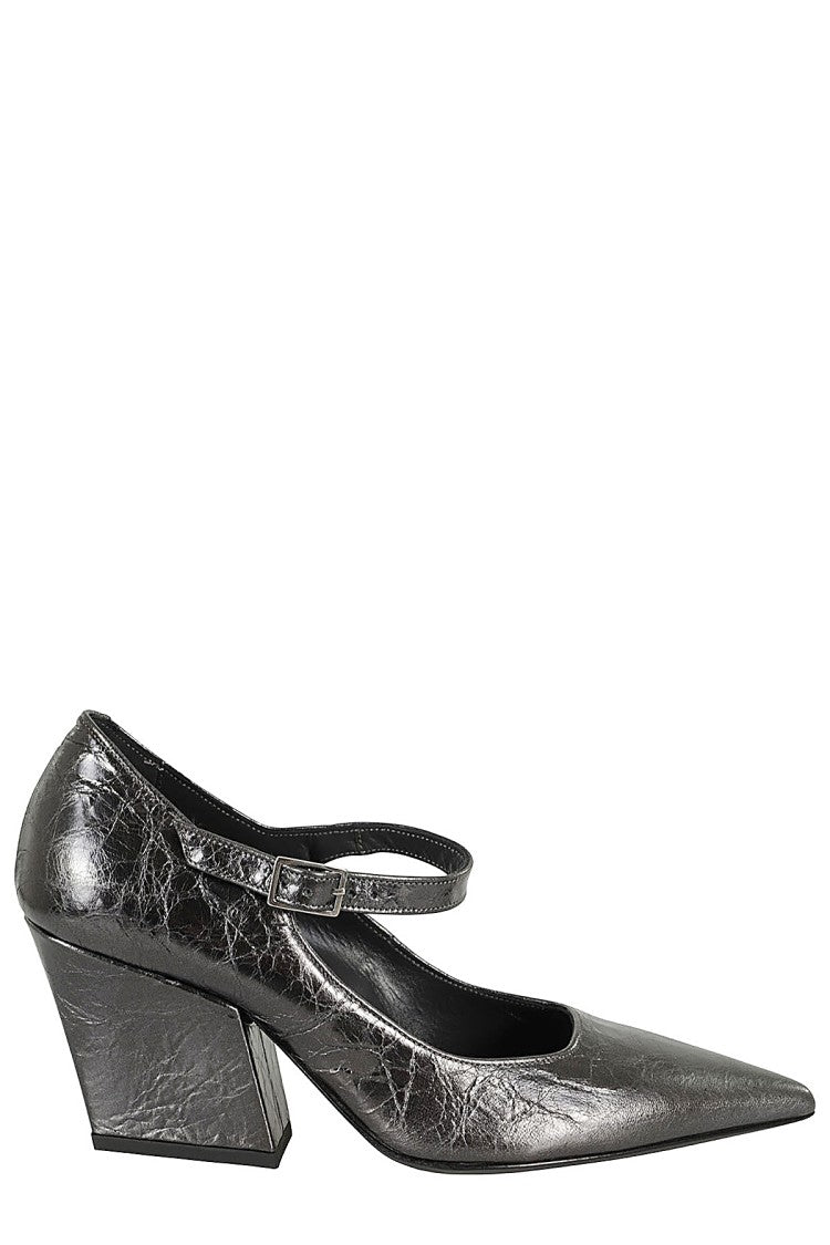 Giampaolo Viozzi Bomber Lame Pumps