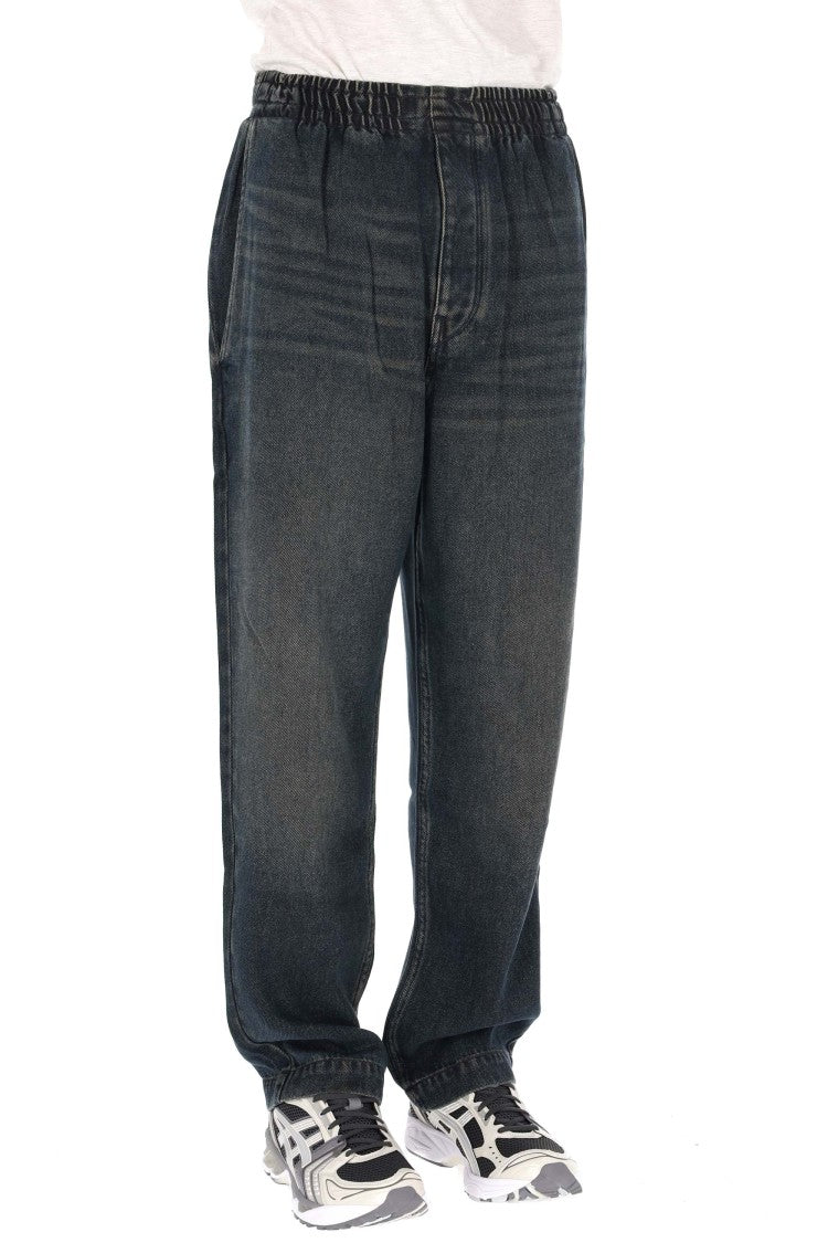 Isabel Marant Timeo Sandblasted Elasticated Waist Jeans