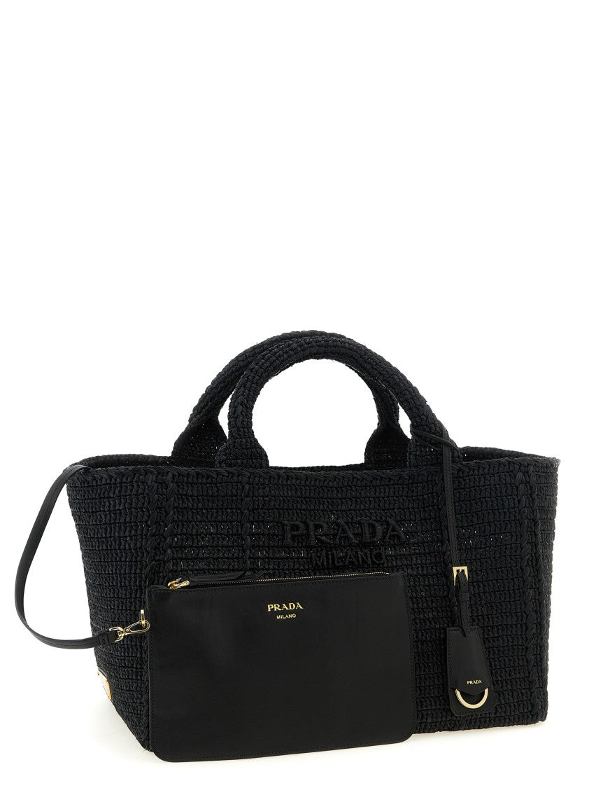 Prada Crochet Shopping Bag