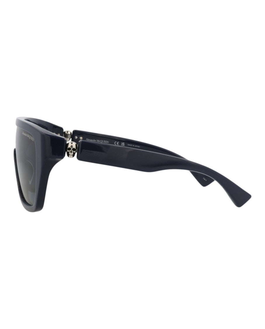 Alexander Mcqueen Shield-Frame Recycled Acetate Sunglasses