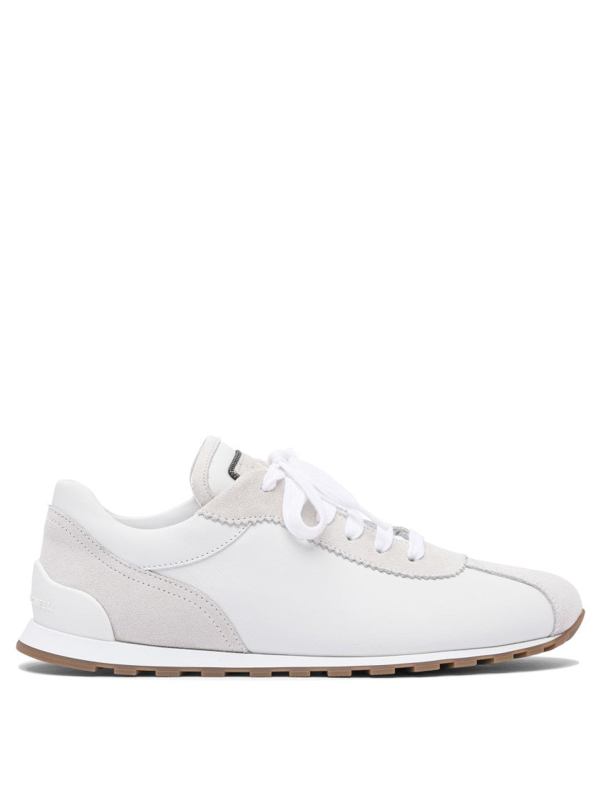 Brunello Cucinelli Slip-On Sneakers With Smooth Leather
