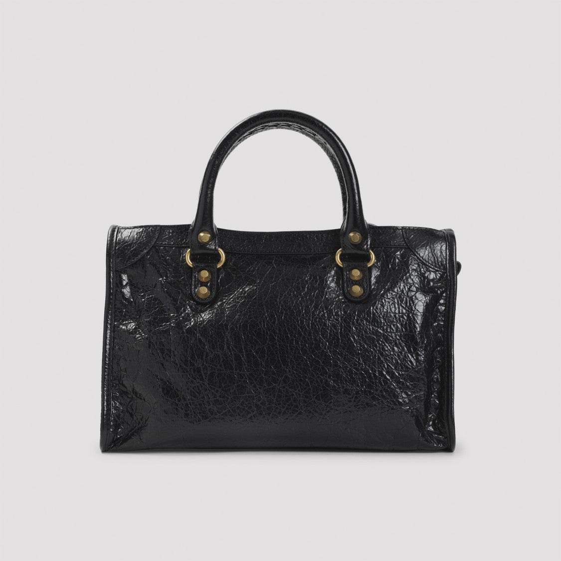 Balenciaga Textured Lamb Leather Shoulder Bag